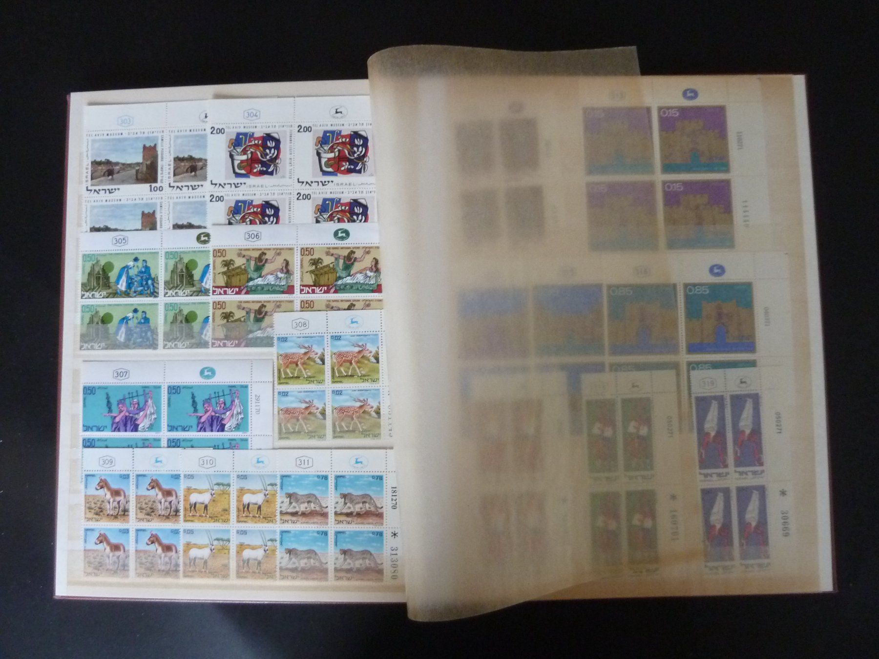 Alle Briefmarken: Lot Israël (897) – Gebraucht aus Onex von BANGON80 8