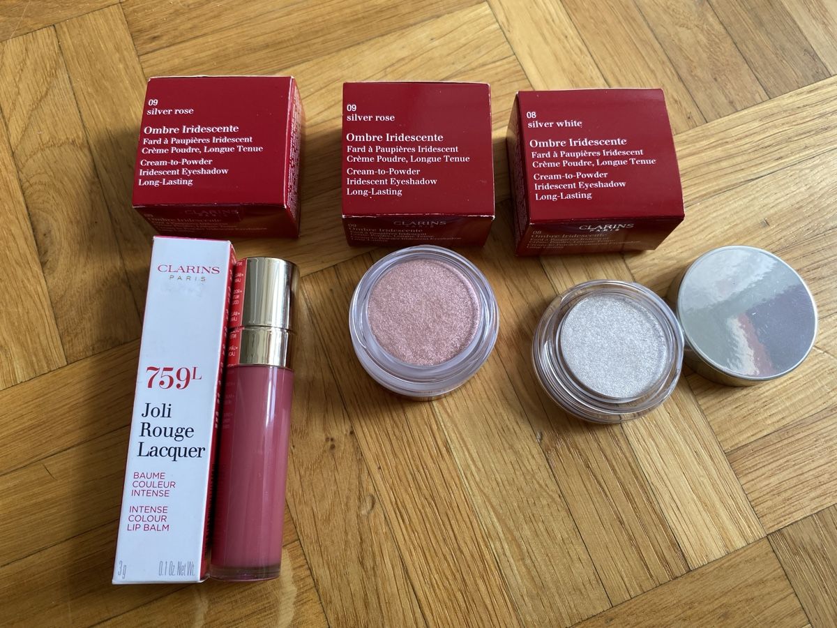 Clarins Make-up: Clarins Lippenstift und Lidschatten – Nuovo e nell'imballaggio originale da Givisiez venduto da dor_xb9k