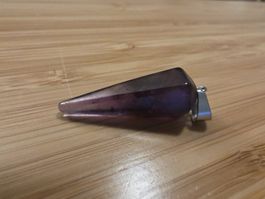 Amethyst Pendel 3 x 1cm