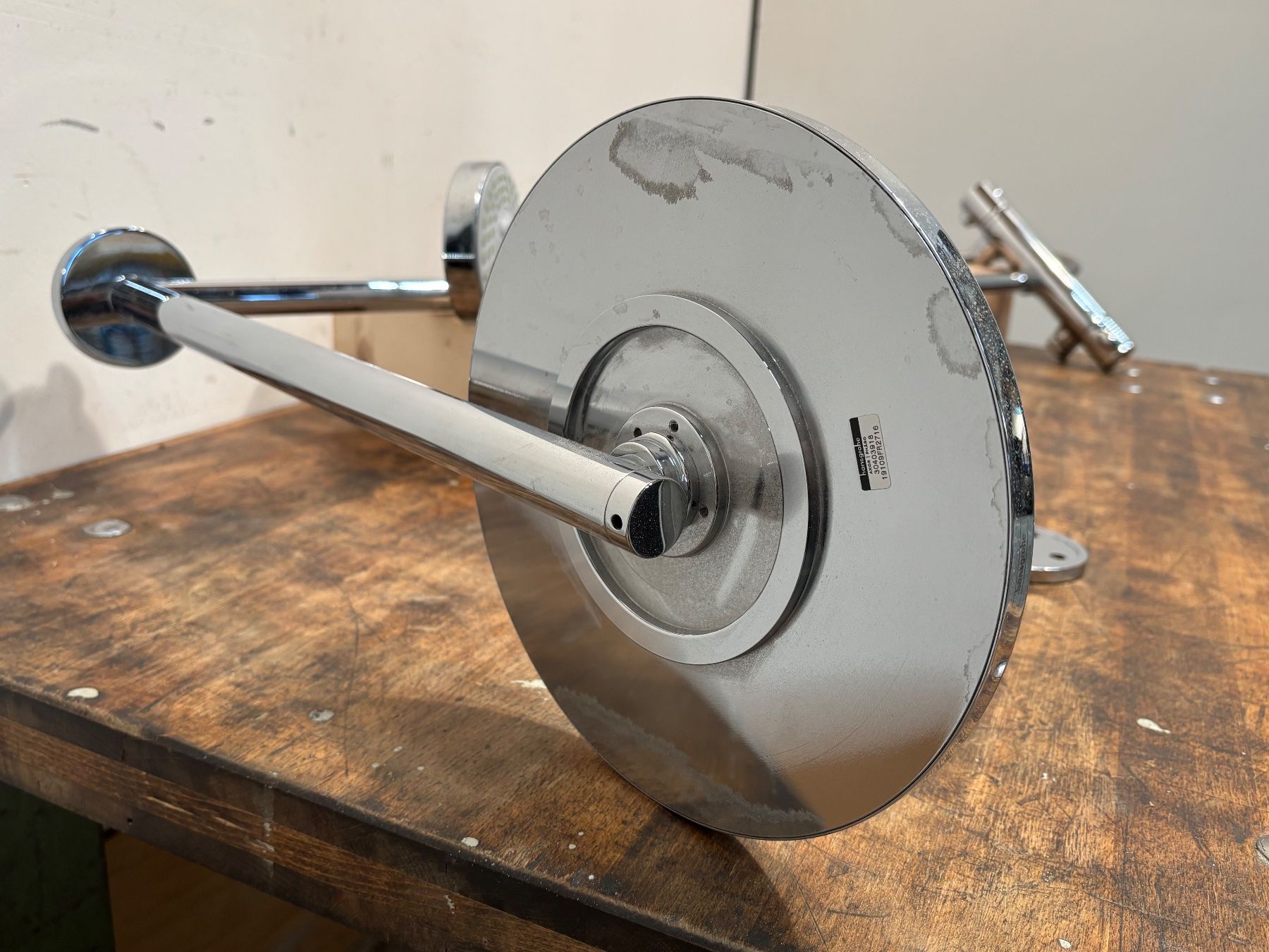 Hansgrohe Soffioni doccia: Hansgrohe Regendusche mit Handbrause, Rain shower – Usato da Winterthur venduto da ReUse_Baumarkt 2