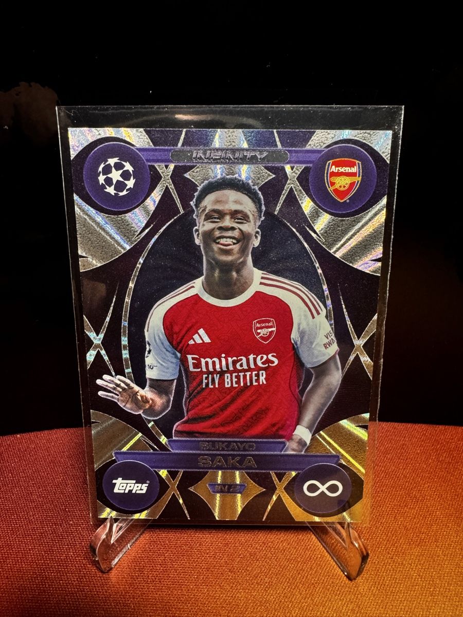 Topps Carte collezionabili: Bukayo Saka / Topps Match Attax / Infinity IN2 / Topps – Nuovo (secondo la descrizione) da Berneck venduto da GL-Tradingcards
