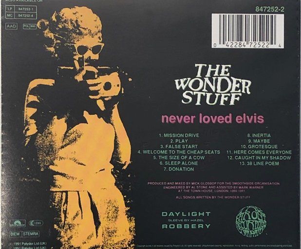 CD: The Wonder Stuff – Never loved Elvis – Usato da Grüningen venduto da azulverde 1