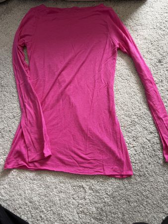 Intimissimi Shirt pink long sleeve cashmere blend size S