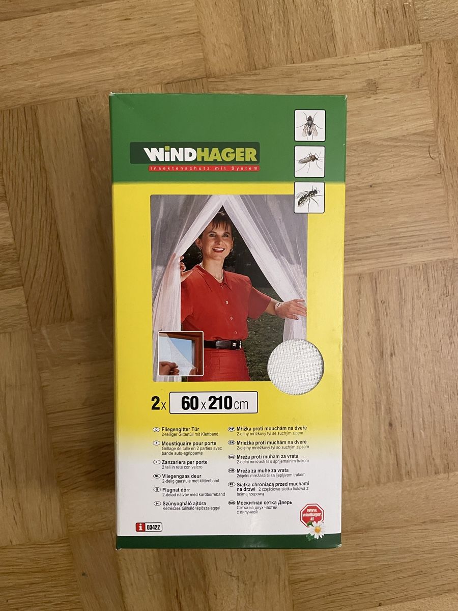 Vorhänge: NEUE Fliegengittertür 2x60x210cm Windhager – Neu und originalverpackt aus Zürich von fab_8myf