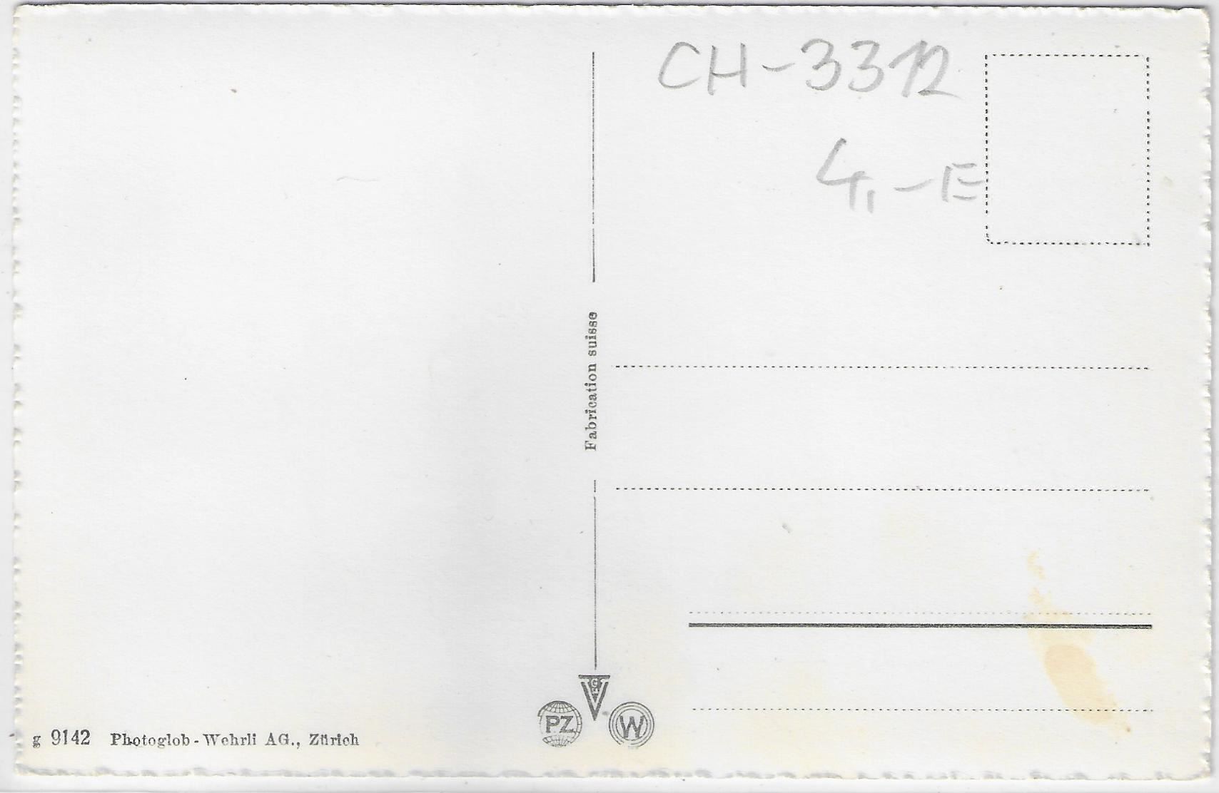 Cartoline postali: Schönried M.O.B. Ferienheim des Amtes – Usato da Ettingen venduto da Kartenplanet 1