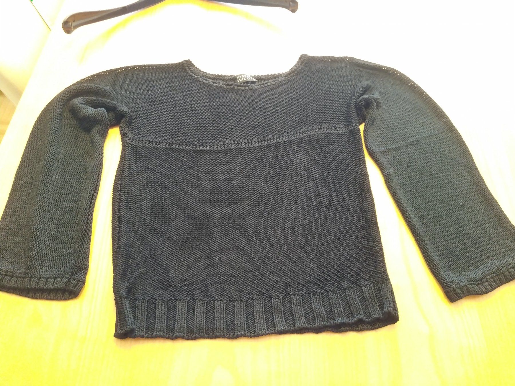 Pullover & Sweatshirts: Pullover tricot nero – Gebraucht aus Figino von Palotta 3