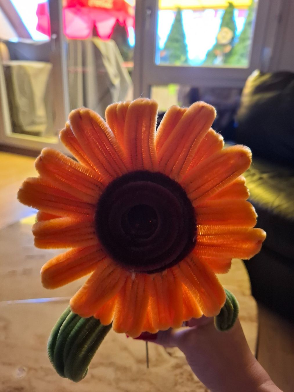 Tutte le decorazioni: Sonnenblume Blume Handarbeit – Nuovo e nell'imballaggio originale da Fehraltorf venduto da 5798graf 2