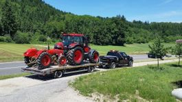Transporte Transport Traktor Bagger Baumaschine in CH und EU