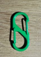 Mini mousqueton double vert 2,5cm neuf! Léger et cool!