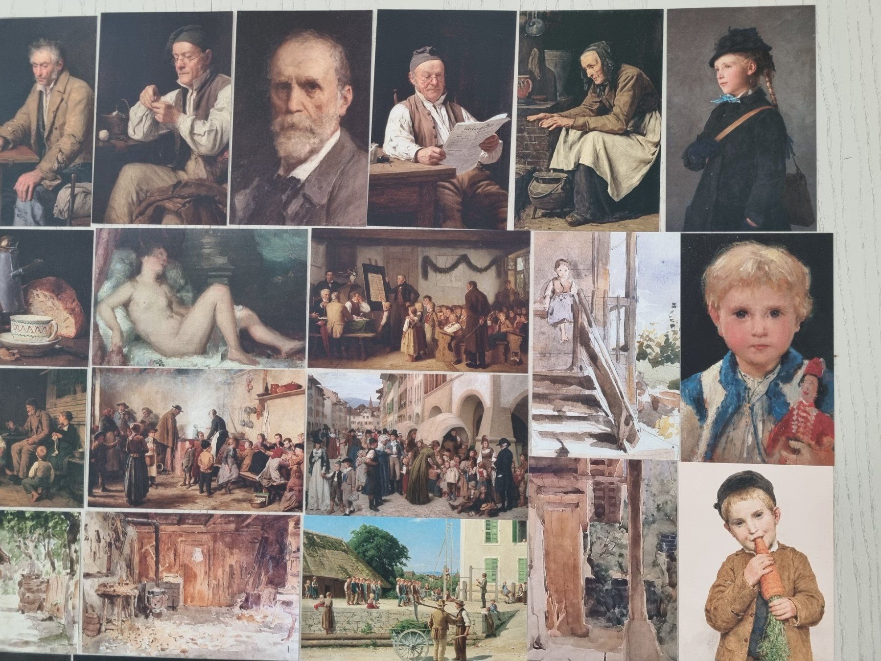 Cartes postales: Albert Anker 40 Postkarten – D'occasion à Opfikon par Diversamente 4