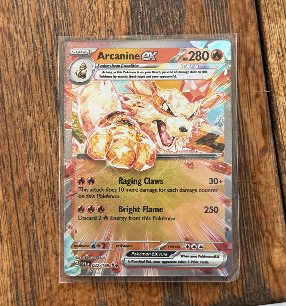 Pokémon Carte collezionabili: Pokemon Karte Arcanine ex  – Nuovo (secondo la descrizione) da Wohlenschwil venduto da solero2010