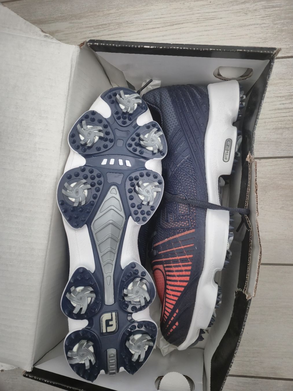 Scarpe da uomo: Chaussures de golf footjoy hyperflex – Nuovo e nell'imballaggio originale da Préverenges venduto da CocoWater77 2