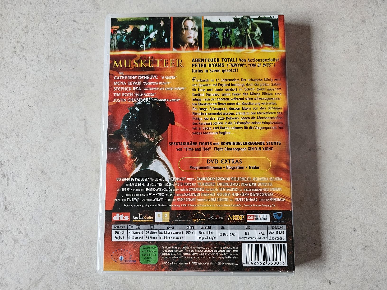 Tutti i DVDs: The Musketeer – Usato da Schneisingen venduto da backstore24 1