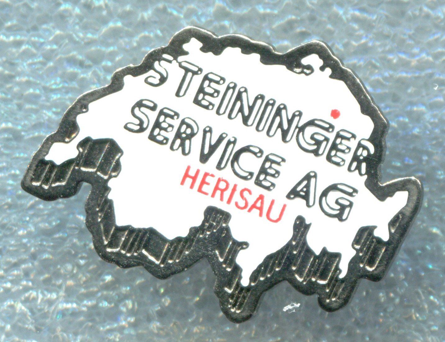 Plaquettes & Badges: STEININGER SERVICE AG  Herisau – D'occasion à Winterthur par Sammleroase