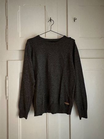 SELECTED HOMME - Feinstrick Pullover grau meliert M