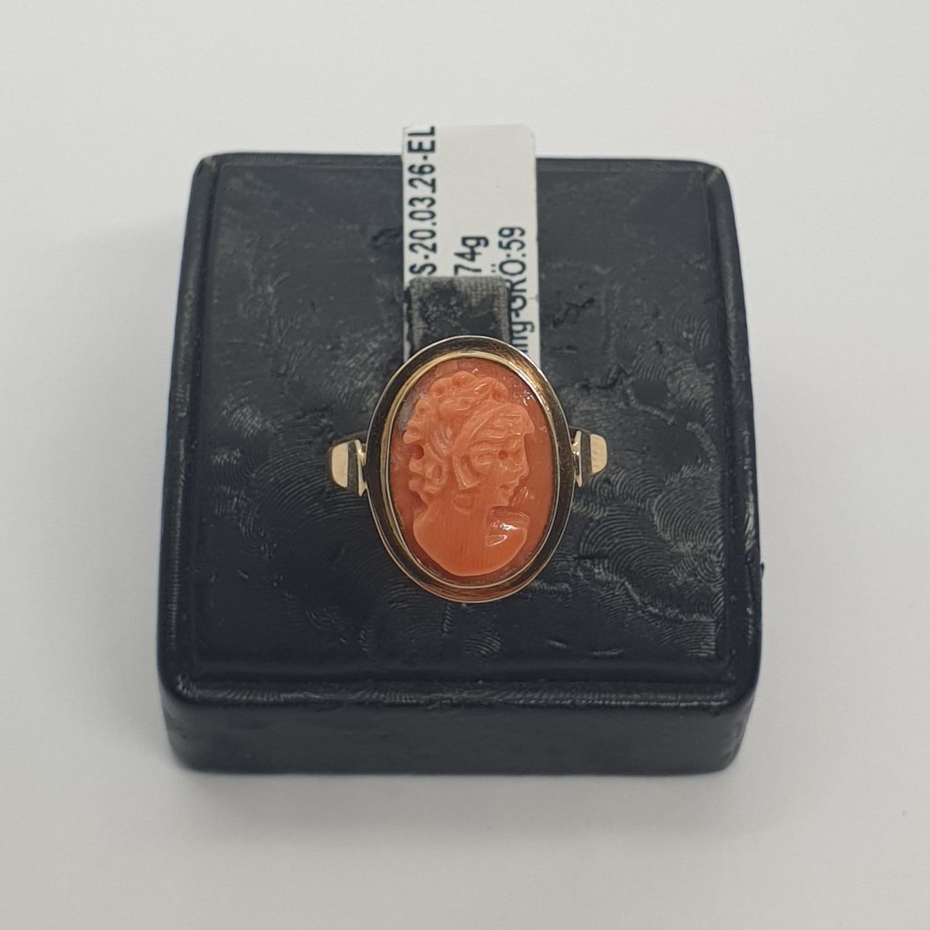 Anelli: Echt 14K Gold Ring – Usato da Luzern venduto da Goldhaus-Luzern