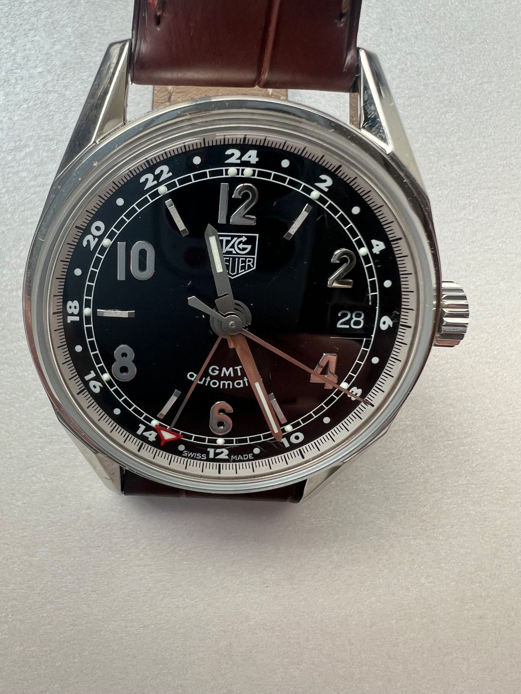 Tag Heuer Montres: TAG HEUER CARRERA GMT – D'occasion à Hunzenschwil par Al-Bee-01