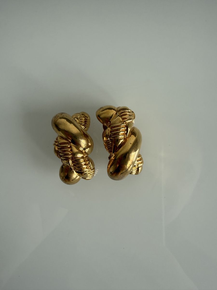 Celine Ohrringe & -stecker: Boucles d'oreilles clips vintage de CELINE – Gebraucht aus Cressier FR von Kvito4ka