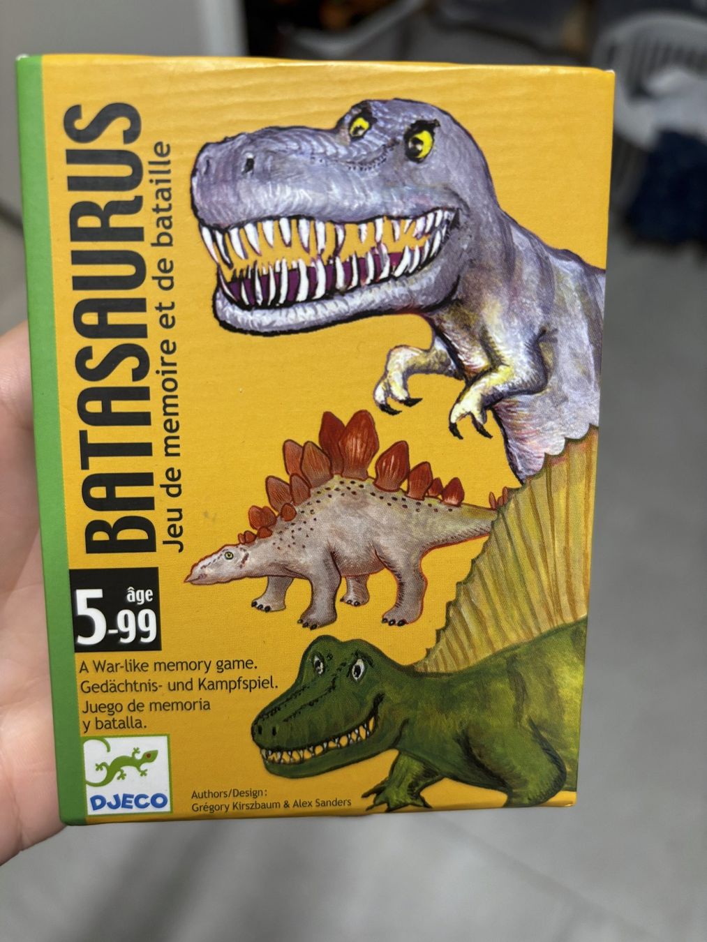 Giochi: Jeu bratasaurus  memory + bataille + dinos – Usato da Salvenach venduto da gwenwywar