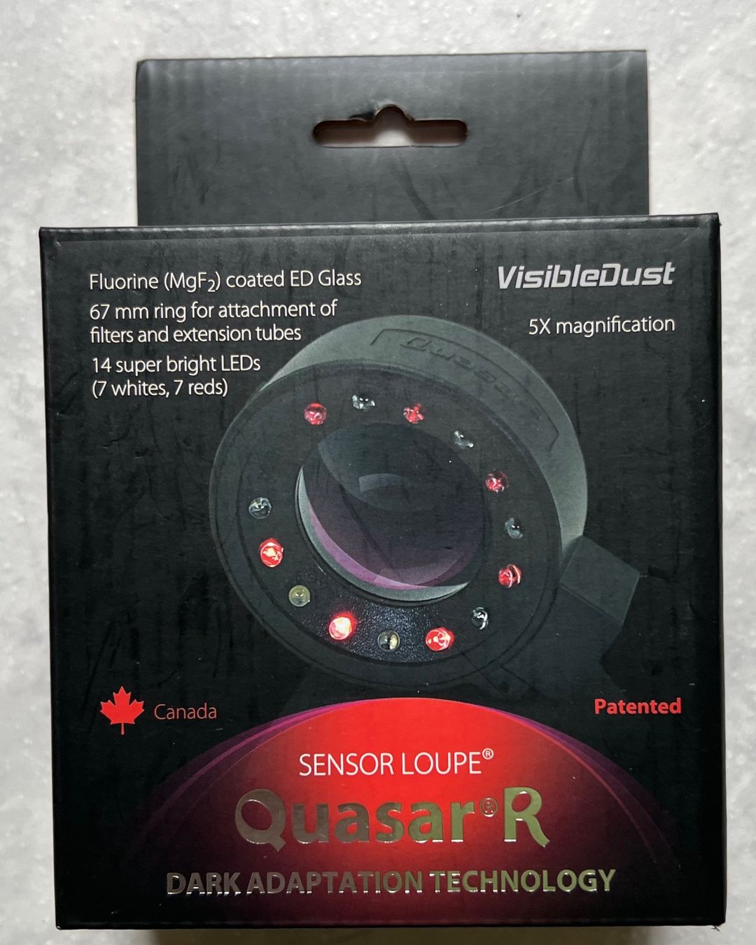 Fotocamera: Visible Dust Quasar R5x Sensor Lupe – Nuovo e nell'imballaggio originale da Münsingen venduto da Omasaki