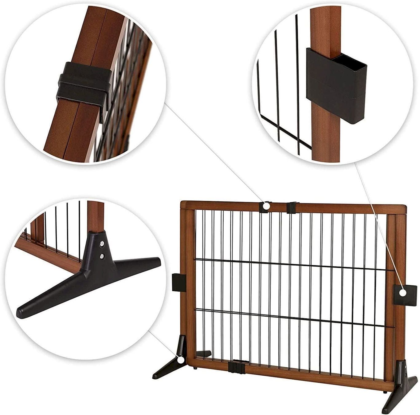 Gabbie, trasporto & Sicurezza: Absperrgitter / Hundeschutzgitter H70cm – Nuovo e nell'imballaggio originale da Bottighofen venduto da zaap 2