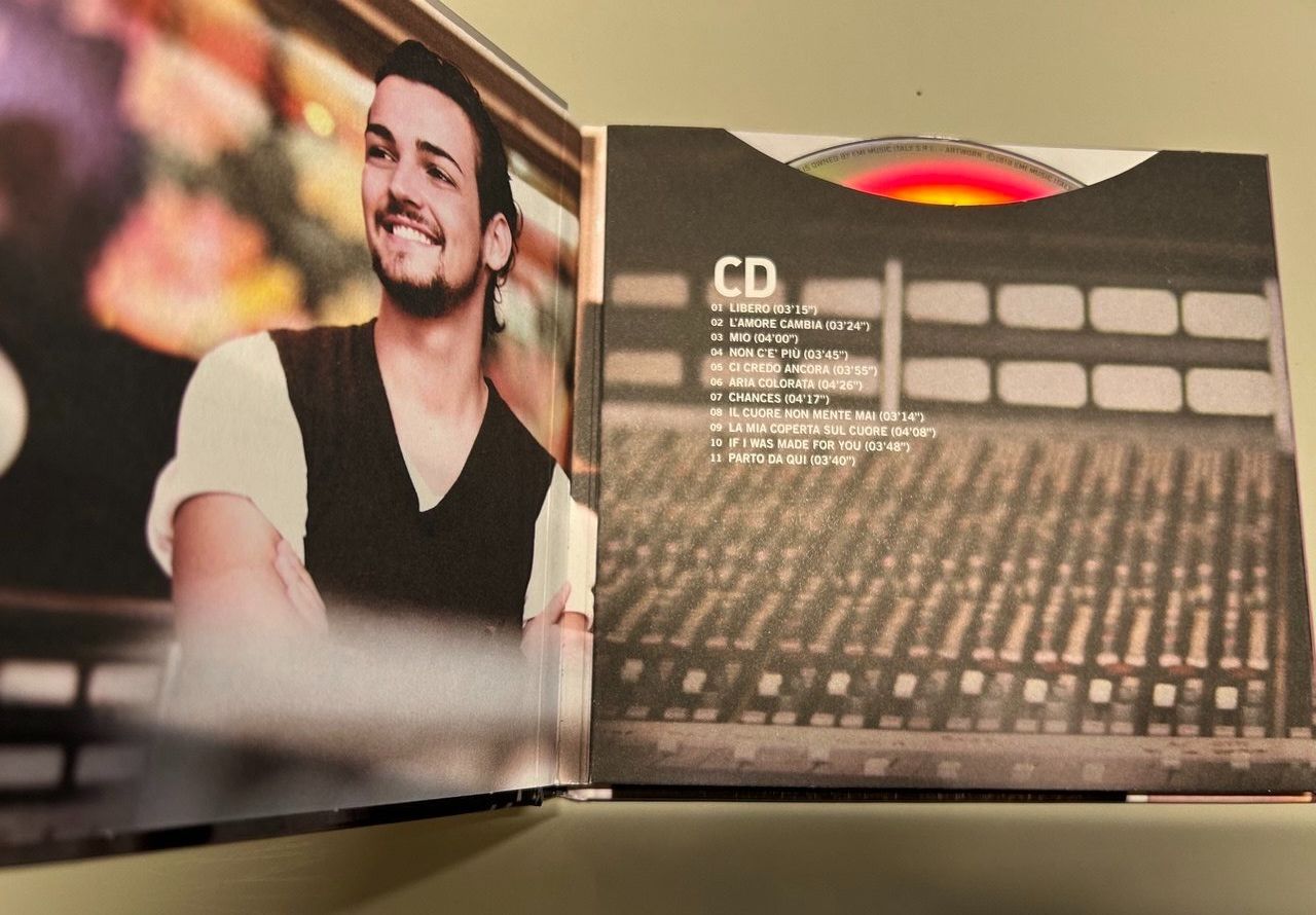 CD: VALERIO SCANU Parto Da Qui (CD & DVD) – Usato da Giubiasco venduto da LorisVale 3