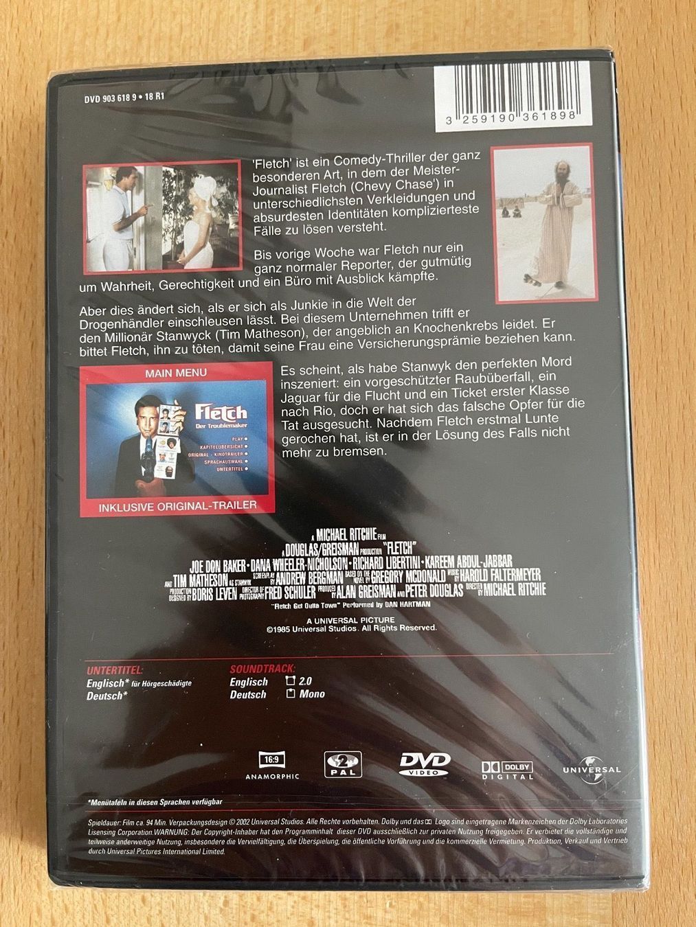 Tutti i DVDs: Fletch Der Troublemaker – Nuovo e nell'imballaggio originale da Rüti ZH venduto da alumedien 1