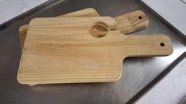 Holzbrettli, mit Glaseinschluss