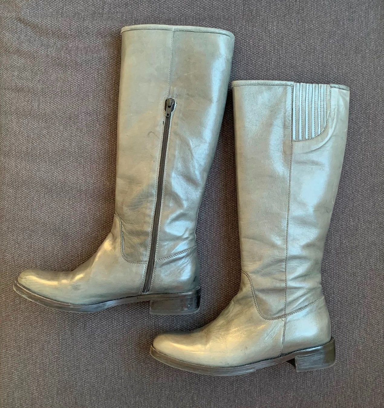 Damenschuhe: Lederstiefel Grösse 38 – Gebraucht aus Lodrino von mediwell