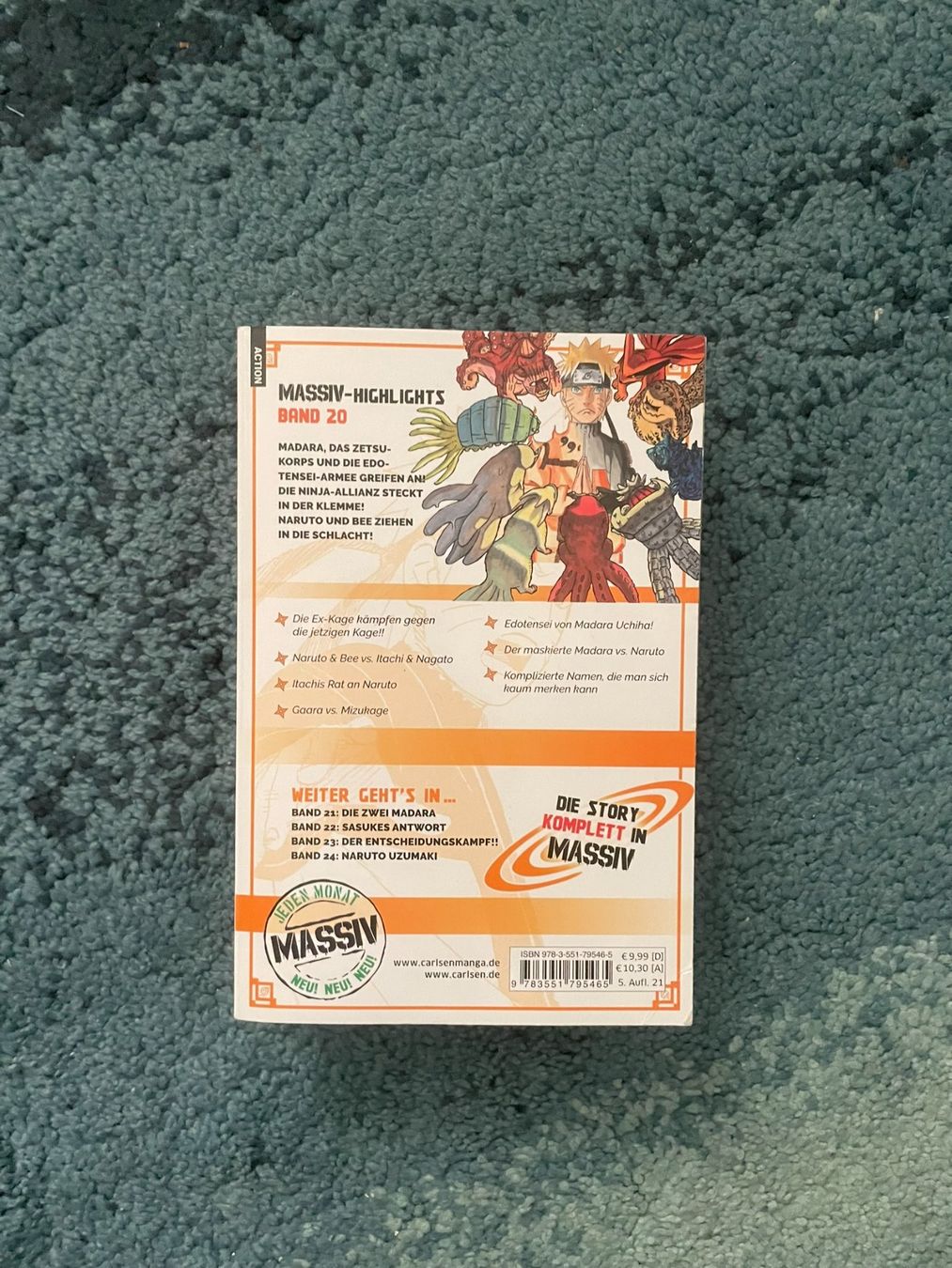 Fumetti: Naruto Massiv Manga Teil 20 – Nuovo (secondo la descrizione) da Zürich venduto da colonius 1