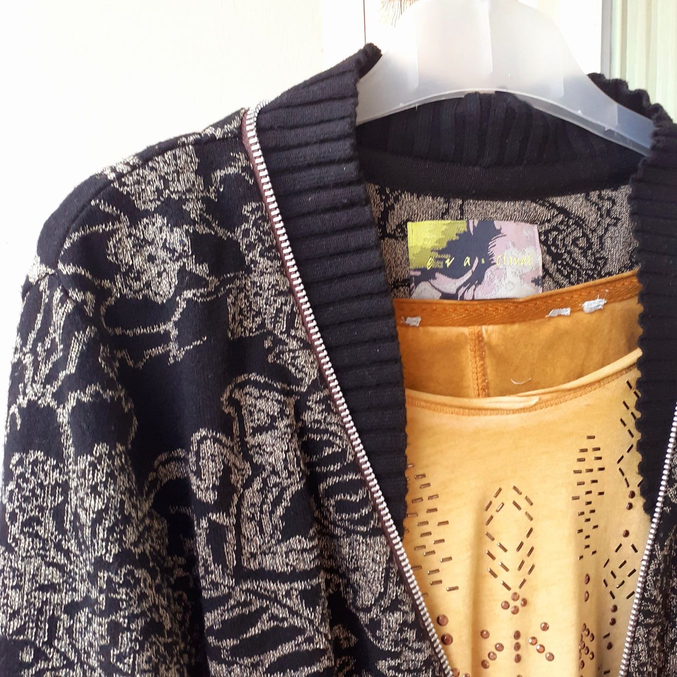 Eva & Claudi Jacken: Eva & Claudi Strickjacke, M/L – Gebraucht aus Bern von Solarsystem 1