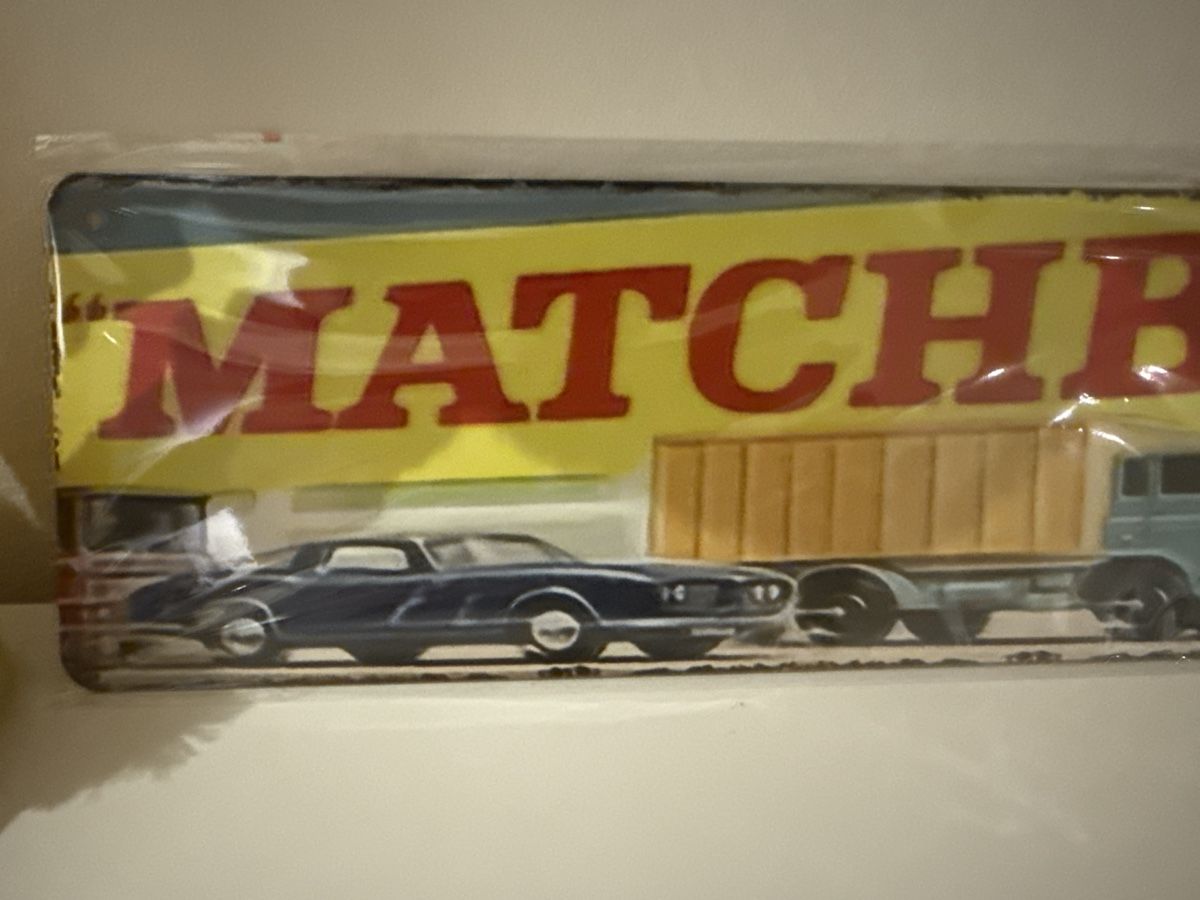 Ecriteaux: Matchbox Blechschild Replika – Neuf avec emballage d'origine à Basel par Zomeg 4