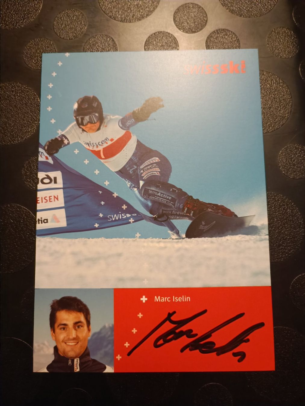 Autogramme: Marc Iselin - handsigniert – Gebraucht aus Menziken von Artographs