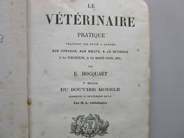 Le vétérinaire pratique E. Hocquart - fin 19ème