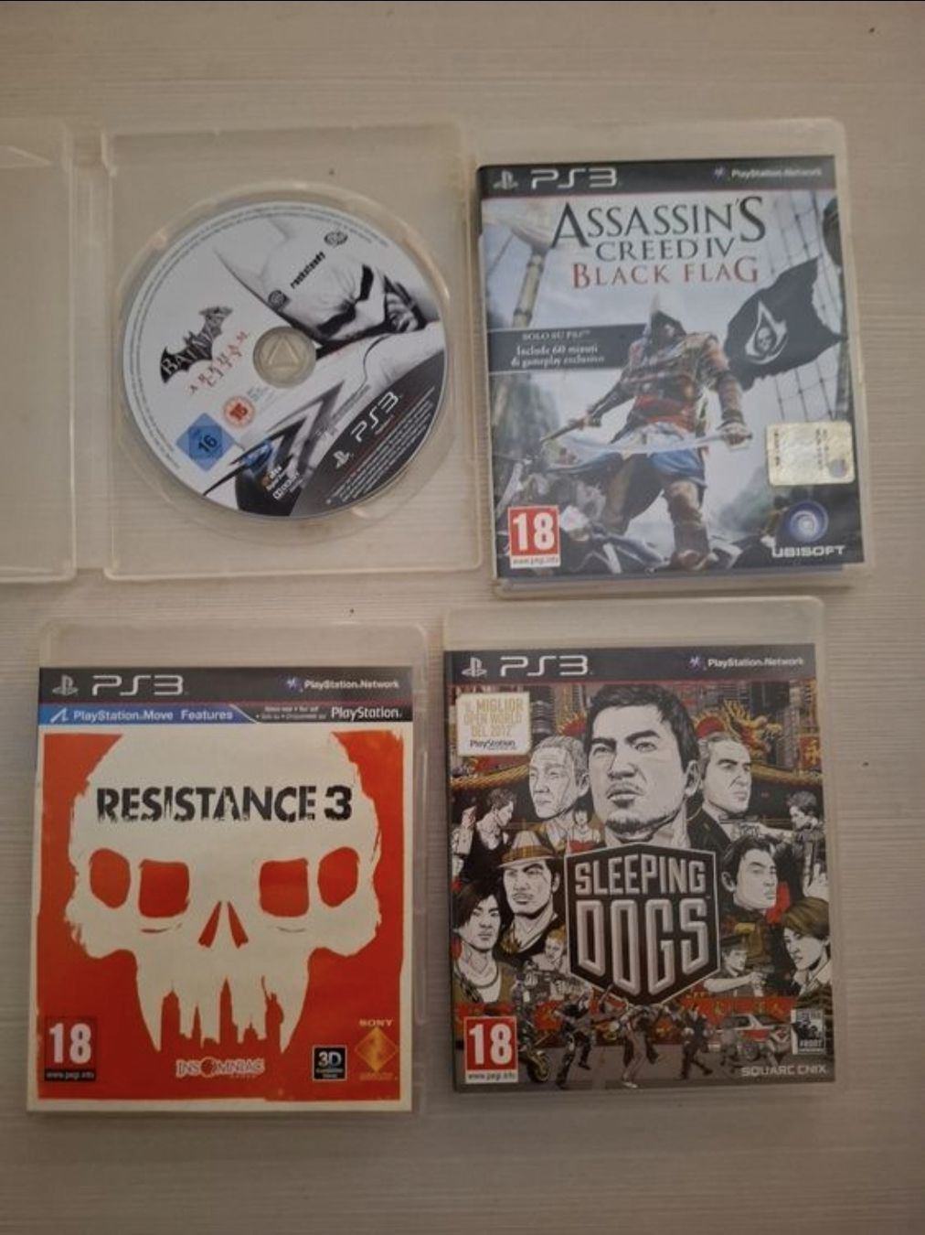 Sony Giochi: Giochi PS3 usati - Assassin's Creed IV, Resistance 3, Sleep – Usato da Monte Carasso venduto da Buttefly