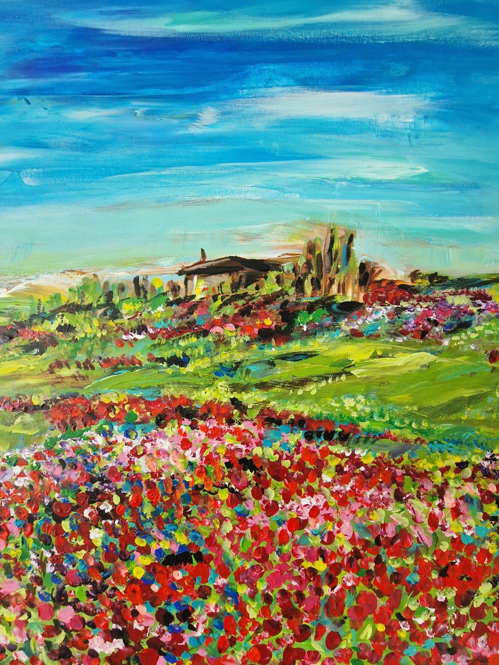 Dipinti: Blumen der Toskana – Nuovo e nell'imballaggio originale da Heimberg venduto da CBalmer 6
