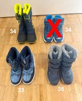 verschiedene Winterstiefel Grösse 33, 34 und 35