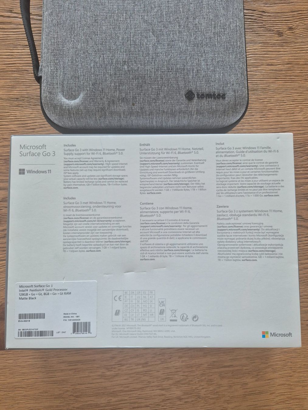 Microsoft Tablet PC: Surface Go 3 - 128GB, 8GB RAM – Usato da Wünnewil venduto da Kev-G 2