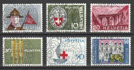 1963 Werbe- und Gedenkmarken mit ET - Vollstempel