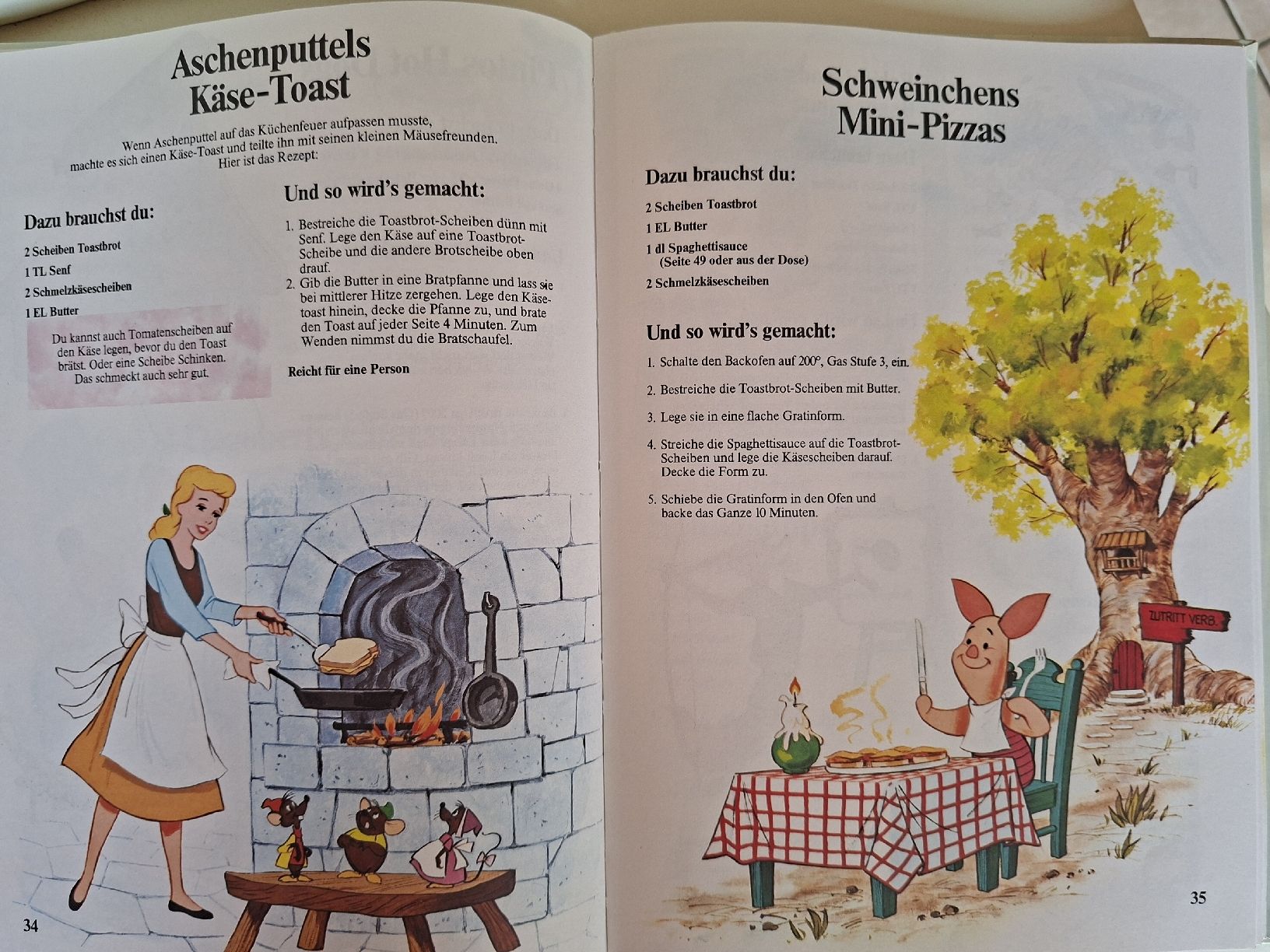 Livres: Altes Disney Kochbuch von 1985  – D'occasion à Schwanden Sigrisw par cadieux71 6