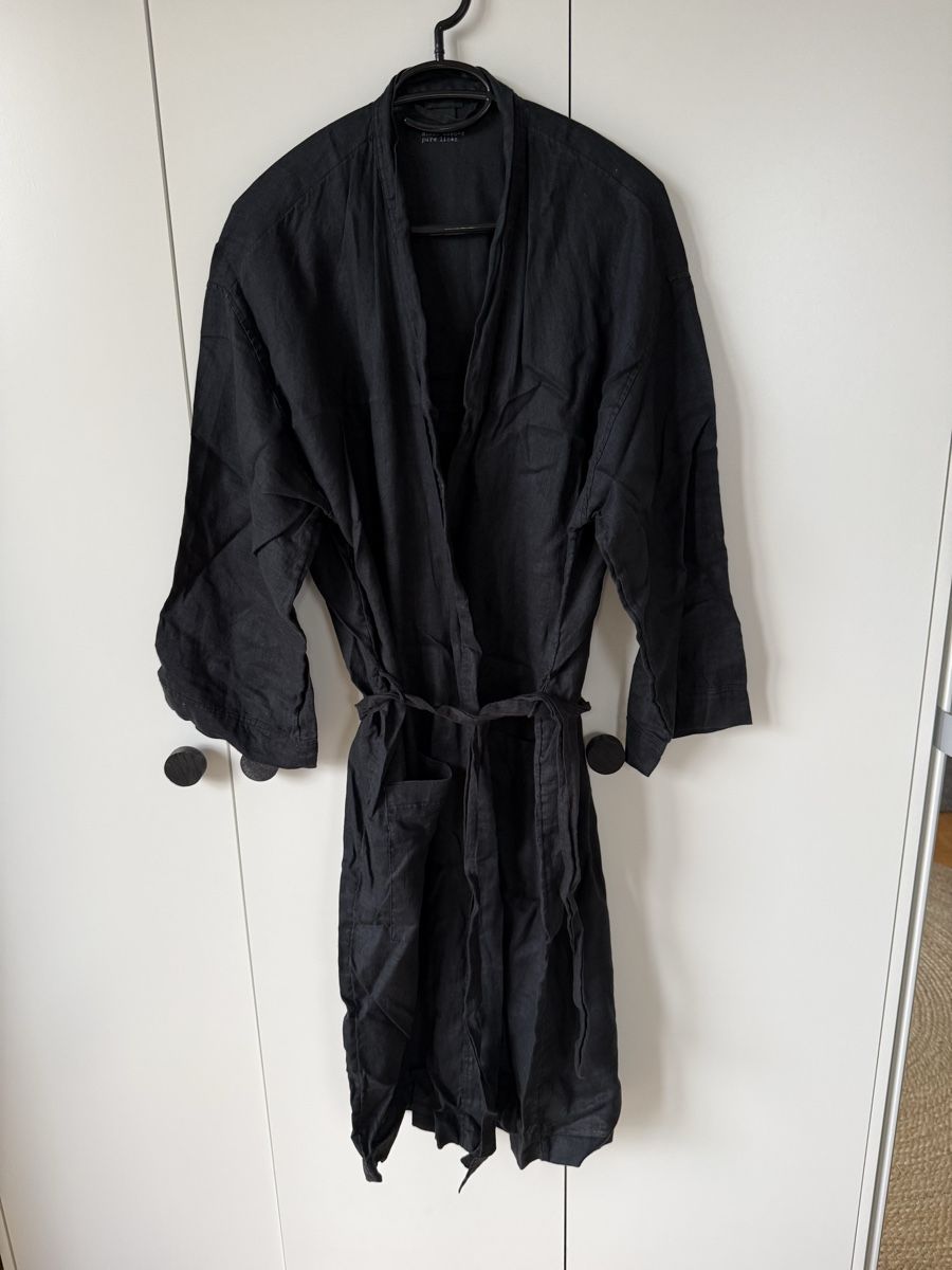 H&M Bademäntel: Linen Bademantel S/M – Gebraucht aus Luzern von Aistee