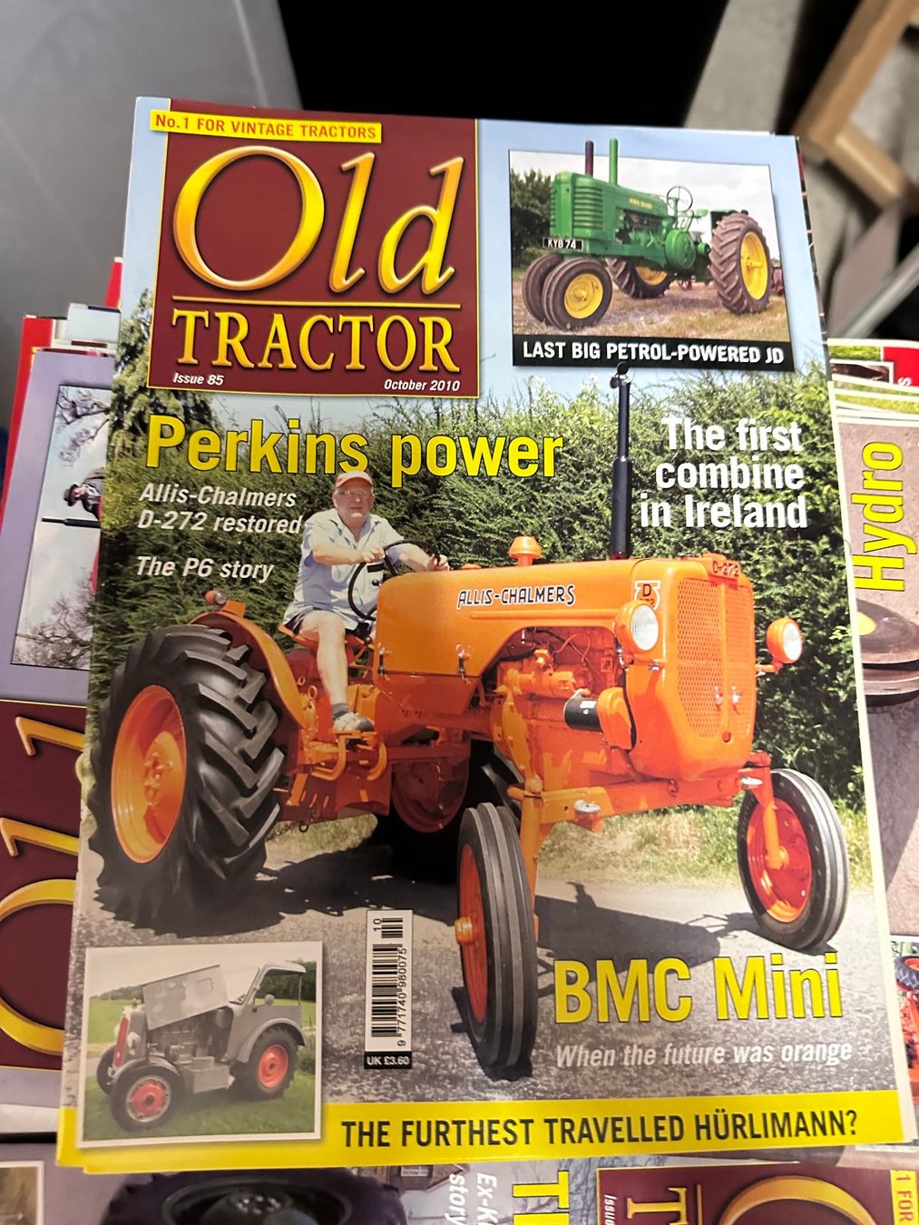 Riviste & Magazine: Old Tractor - Magazines de Septembre 2010 à Décembre 2010 – Usato da Prangins venduto da red_shoelace 1