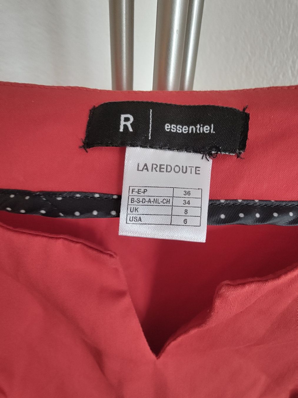 Vestiti: La Redoute Kleid rot Gr. 34 Baumwolle – Usato da Arbon venduto da Franca1979 2