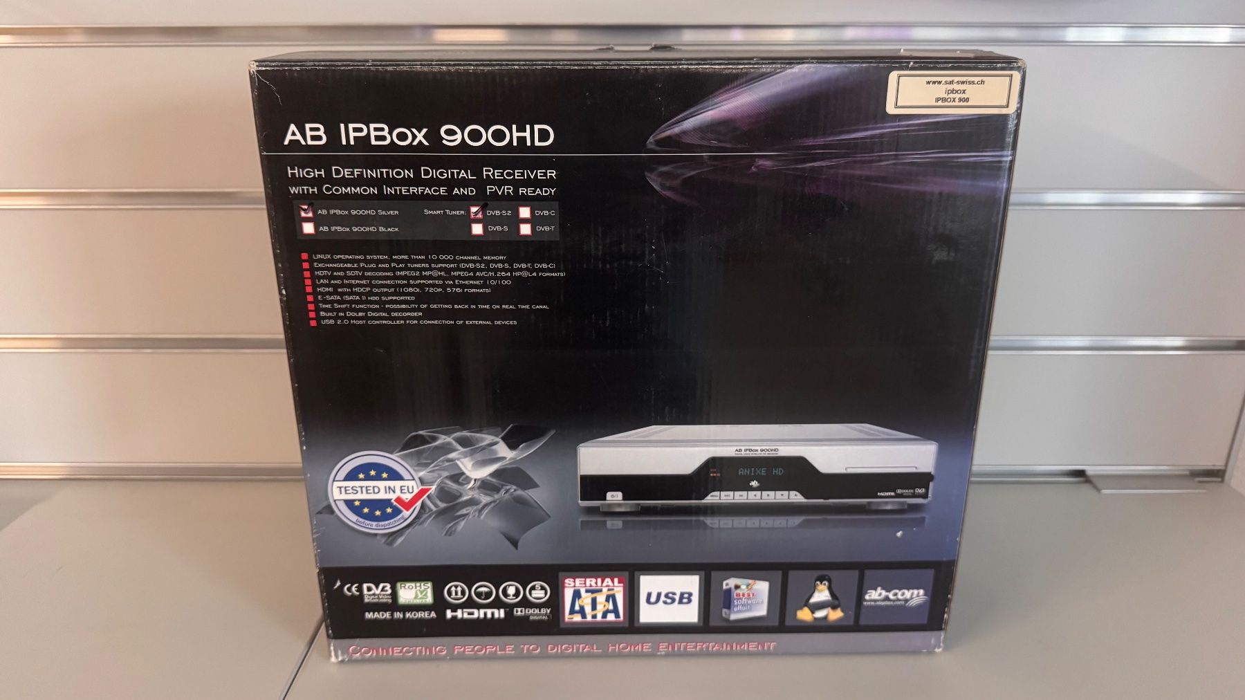 Récepteurs: AB IPBox 900HD – Neuf avec emballage d'origine à Dietlikon par SAT-SWISS 1