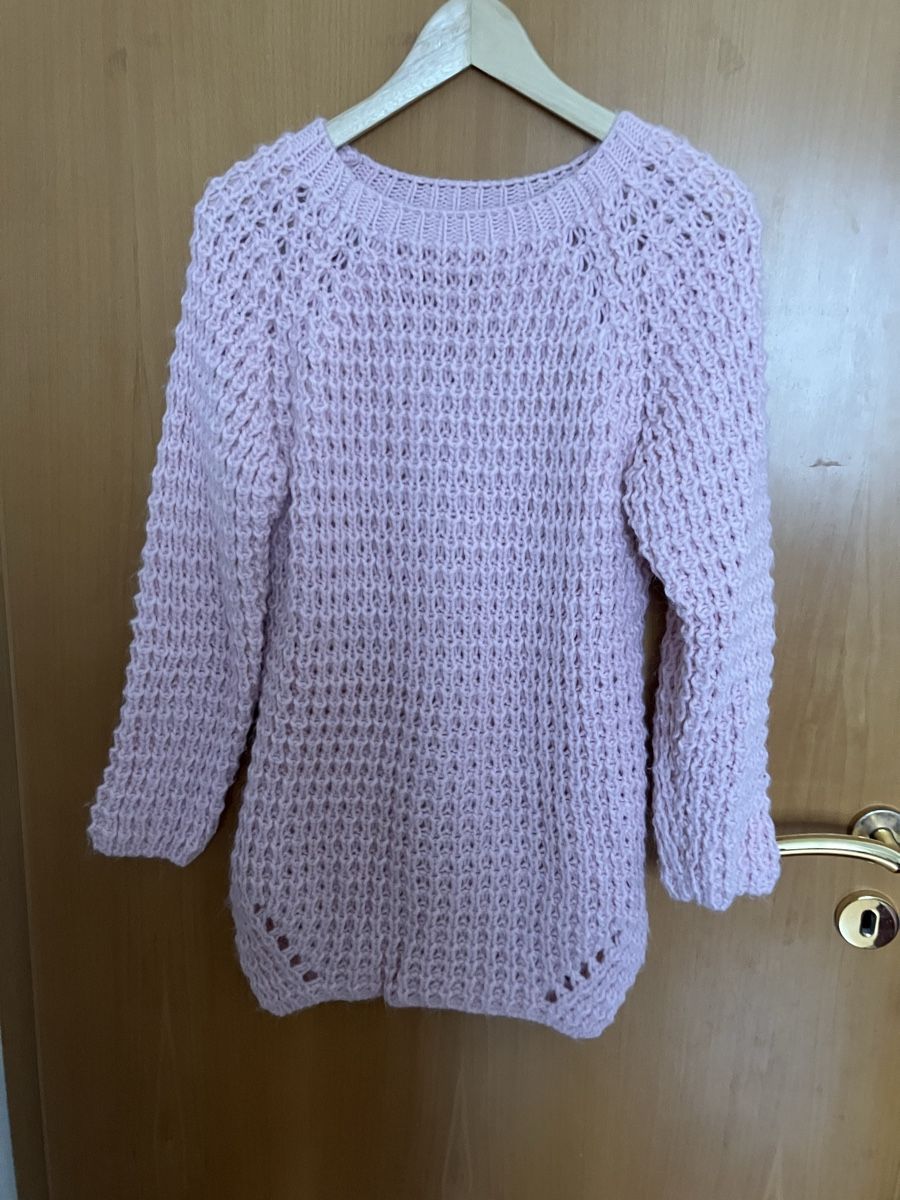 Maglioni & Felpe: Pull rose tricoté main, parfait pour la mi-saison! – Usato da Bex venduto da epsonstylus 1