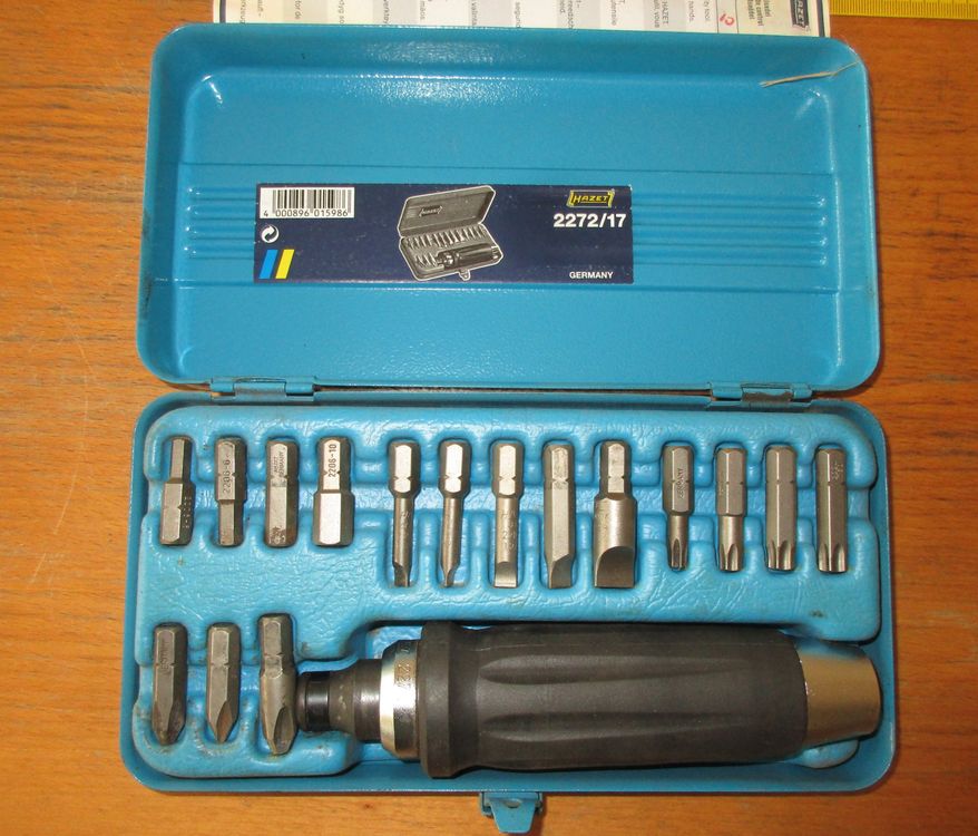13-teiliges Schrauber Set Schlag Schraubenzieher ZKH Hand-Schlagschrauber Set 13-tlg - 1/2 Zoll, CR-V Bits, Für Festgefressene Schrauben Handschlagschrauber Werkzeug Schlagschrauber 12 V