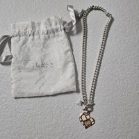 original Guess grosse collier heart