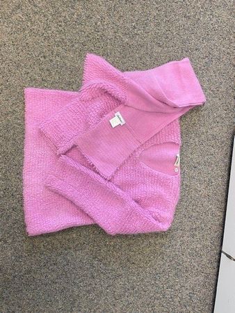 Dolores Strickpullover, Wolle/Angora, Grösse M, Rosa