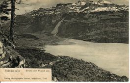 Rothornbahn - Brienz vom Tunnel aus