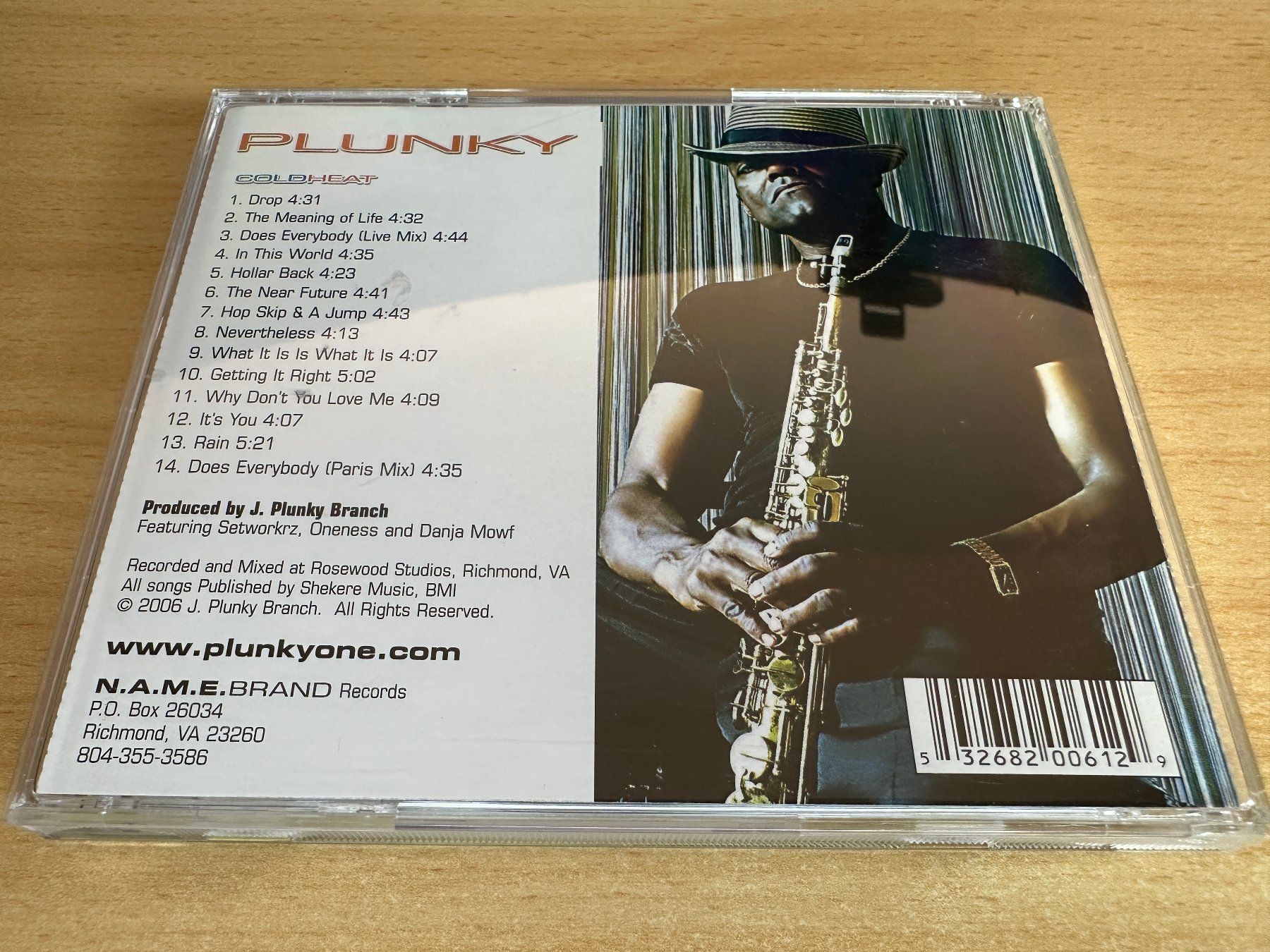 CD: Plunky – Cold Heat – Usato da Rikon im Tösstal venduto da Alpenmutz 1
